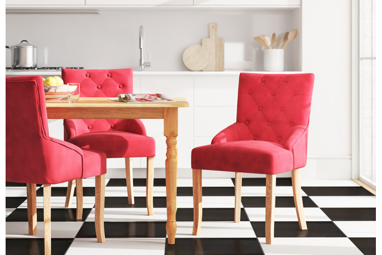 Wayfair red online chair